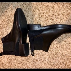 Zara Black Chelsea Boots